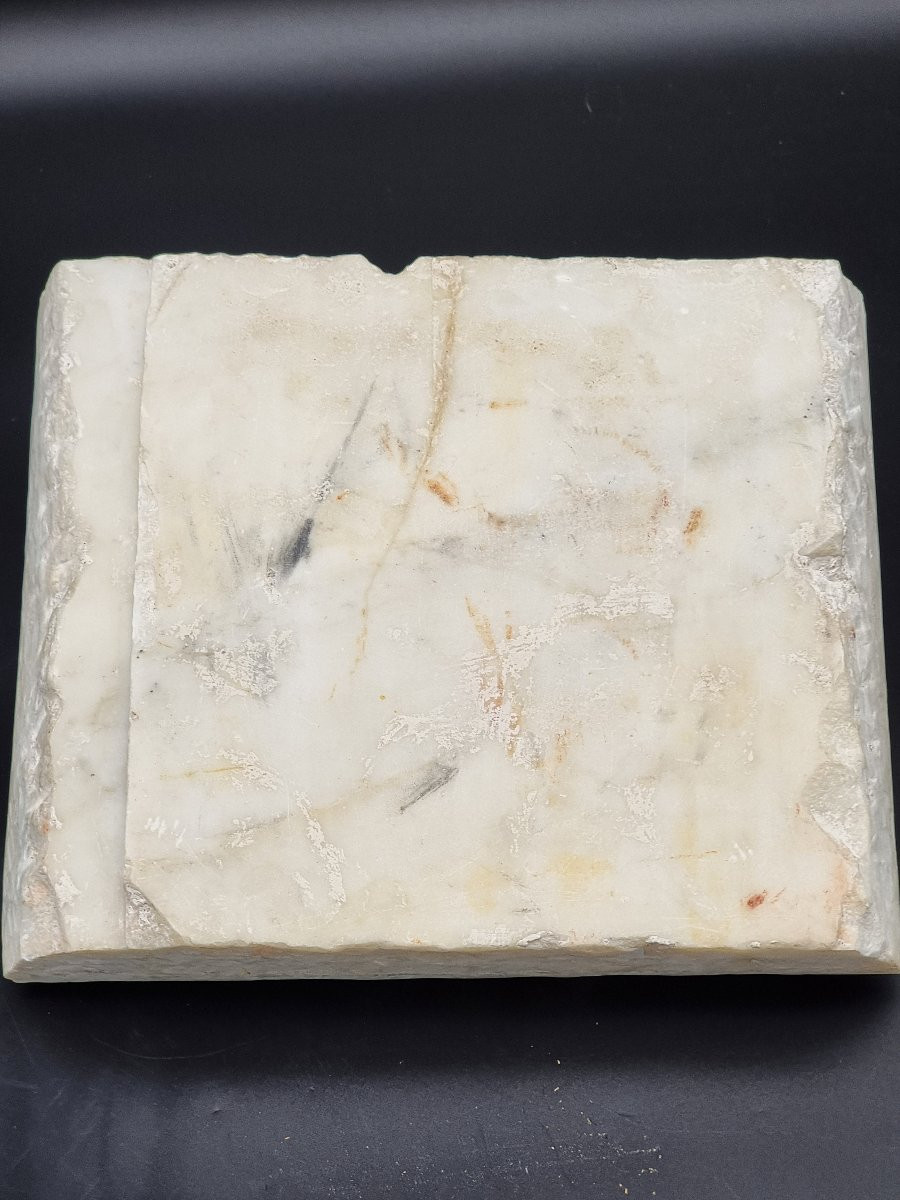 Marble Plaque With The Dove Of The Holy Spirit – Veneto, 17th Century-photo-4