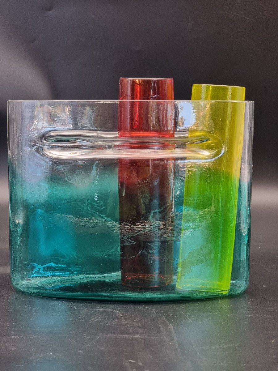 Sculpture en verre de Murano, Barbini-photo-4