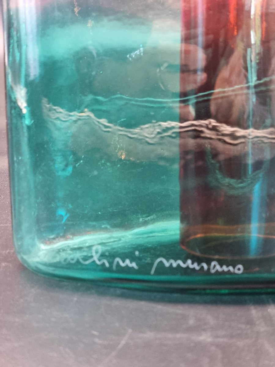 Sculpture en verre de Murano, Barbini-photo-4