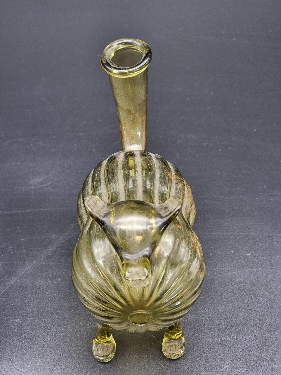Petit chien en verre soufflé – Murano (?), XIXe siècle-photo-4