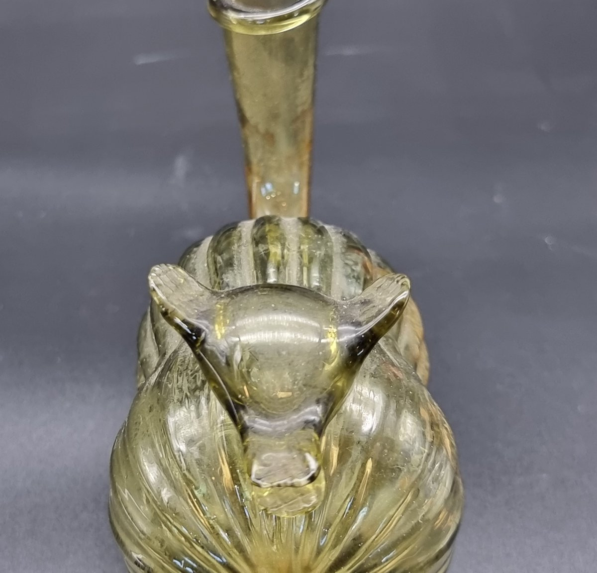 Petit chien en verre soufflé – Murano (?), XIXe siècle-photo-2