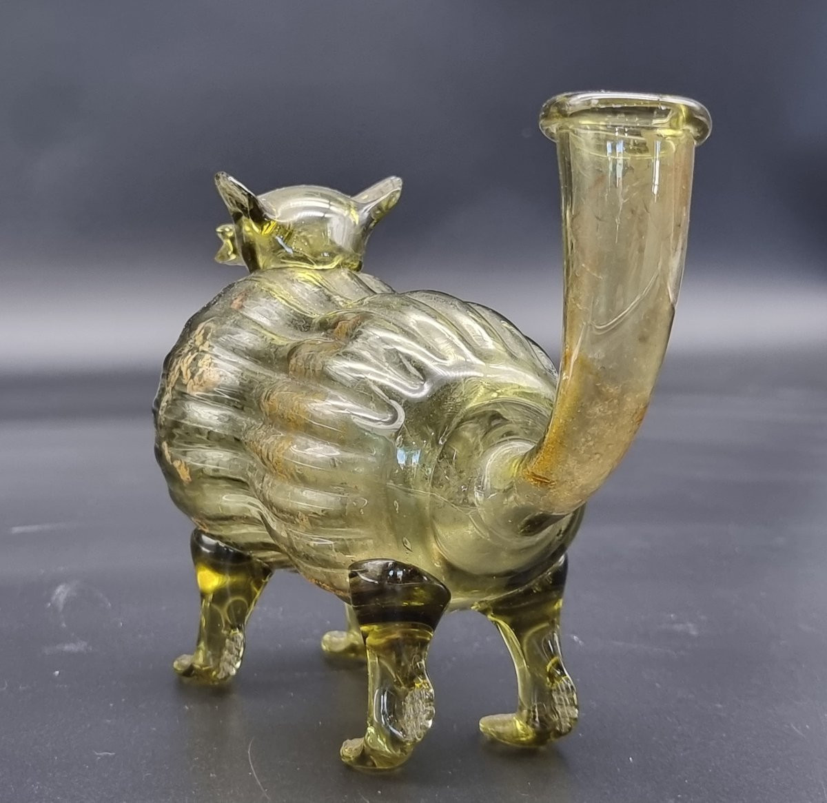 Petit chien en verre soufflé – Murano (?), XIXe siècle-photo-4