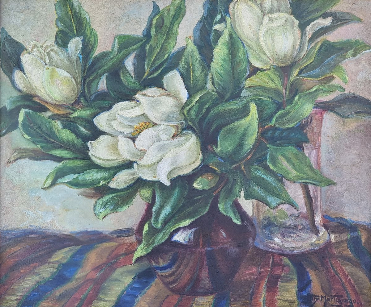 Martignago Otti (trieste), Magnolias, 1948-photo-4