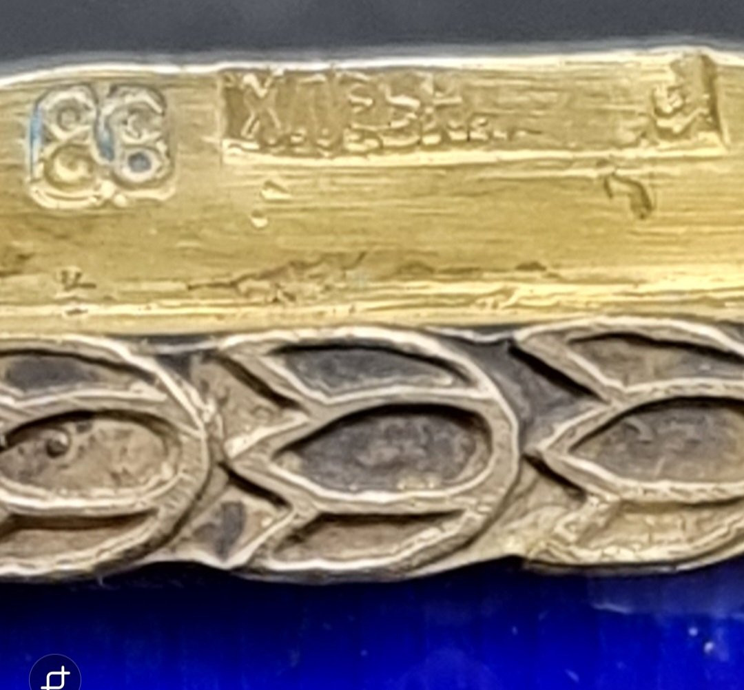 Œuf émaillé en argent, Russie impériale, vers 1870–1890-photo-3