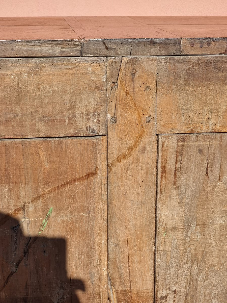 Grande crédence provençale en noyer, seconde moitié du XVIIIe siècle-photo-6