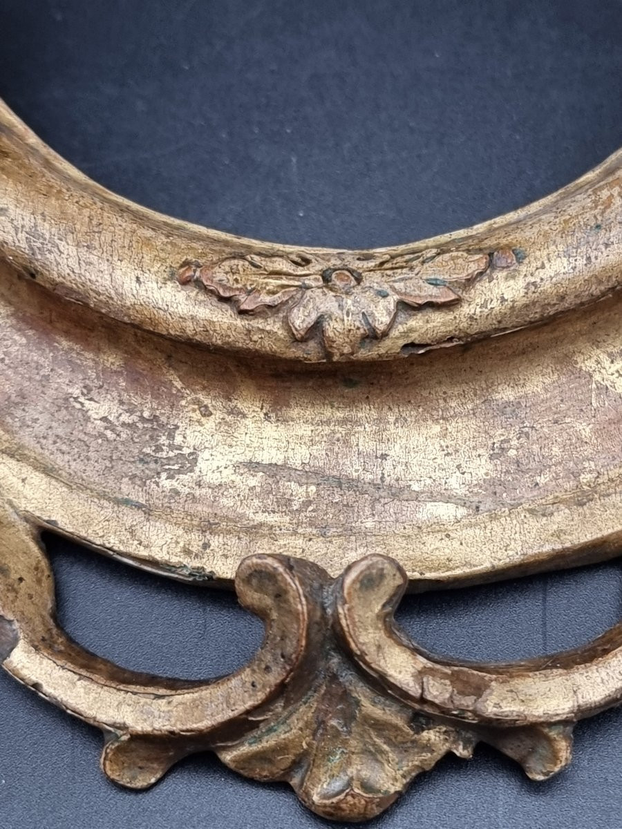 Carved And Gilt Oval Frame, Louis XVI Taste, Papal States-photo-2