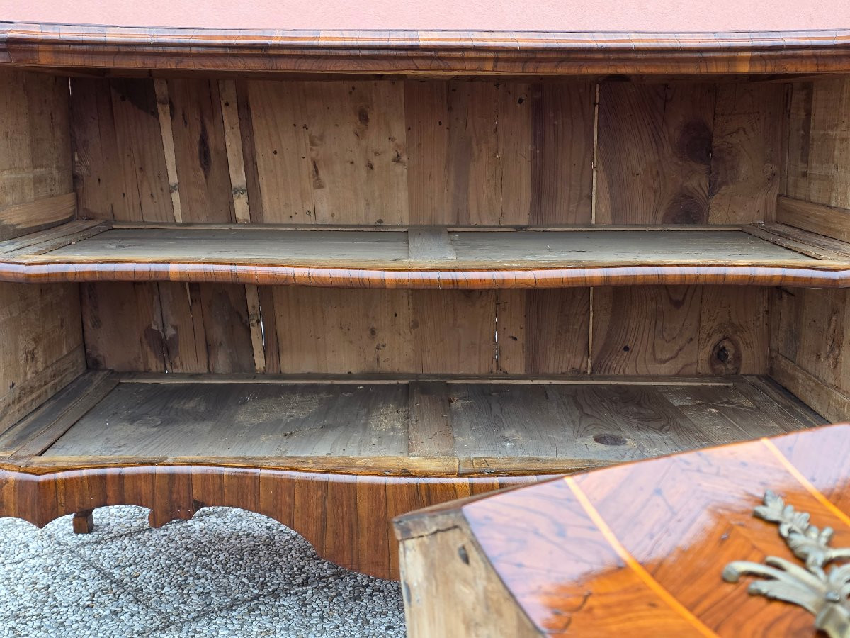Serpentine Two-drawer Chest Of Drawers, Venetian School, First Half Of The 18th Century-photo-4