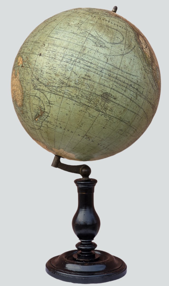 Globe terrestre français, G. Thomas, Paris, fin du XIXᵉ siècle-photo-3