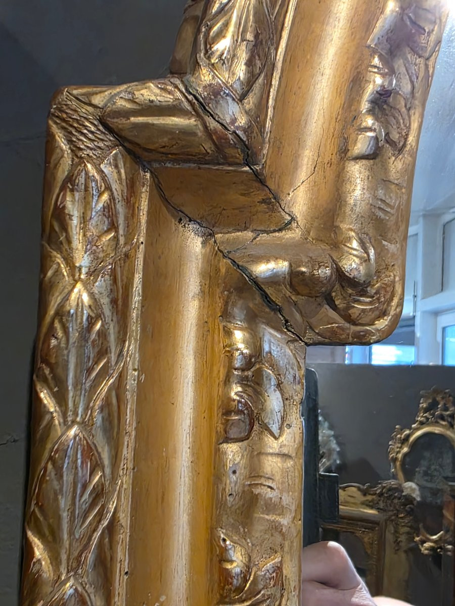 Large Venetian Altarpiece Converted Into A Mirror – Late 17th / Early 18th Century-photo-2