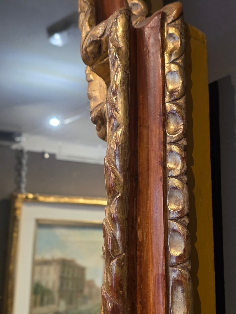Large Venetian Altarpiece Converted Into A Mirror – Late 17th / Early 18th Century-photo-3