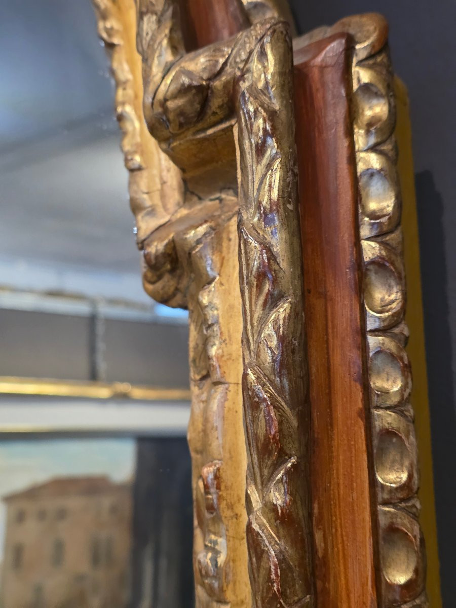 Large Venetian Altarpiece Converted Into A Mirror – Late 17th / Early 18th Century-photo-5