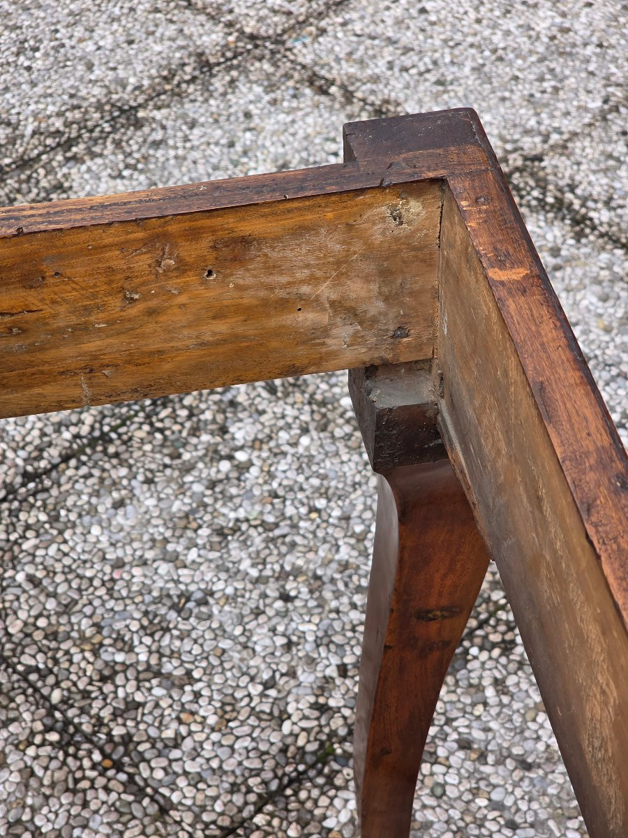 Emilian Louis XV Game Table In Elm Burl – First Half Of The 18th Century-photo-1