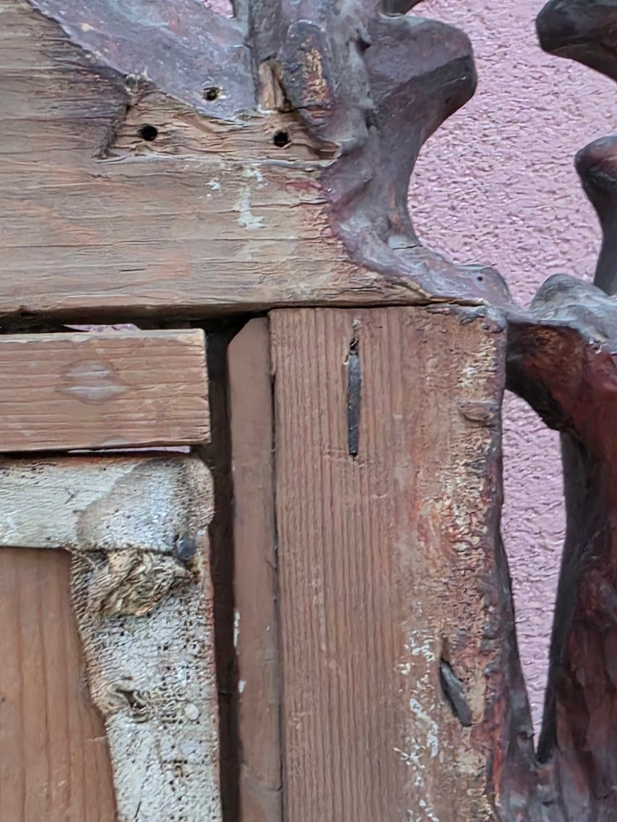 Antonio Zona – Portrait Of A Young Woman With Important Carved And Gilded Frame, Early 18th Cen-photo-8