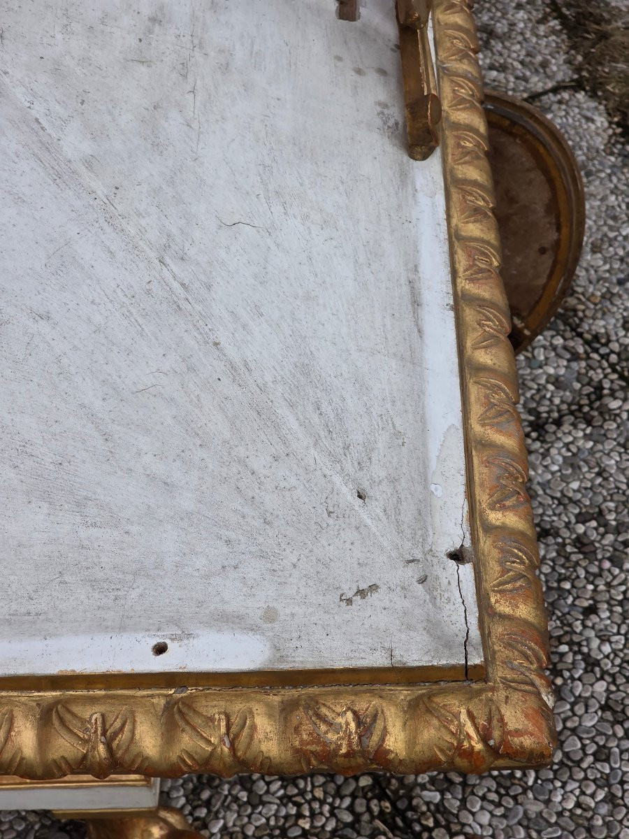 Tabernacle en bois laqué et doré, région de la Vénétie, début du XIXe siècle-photo-3