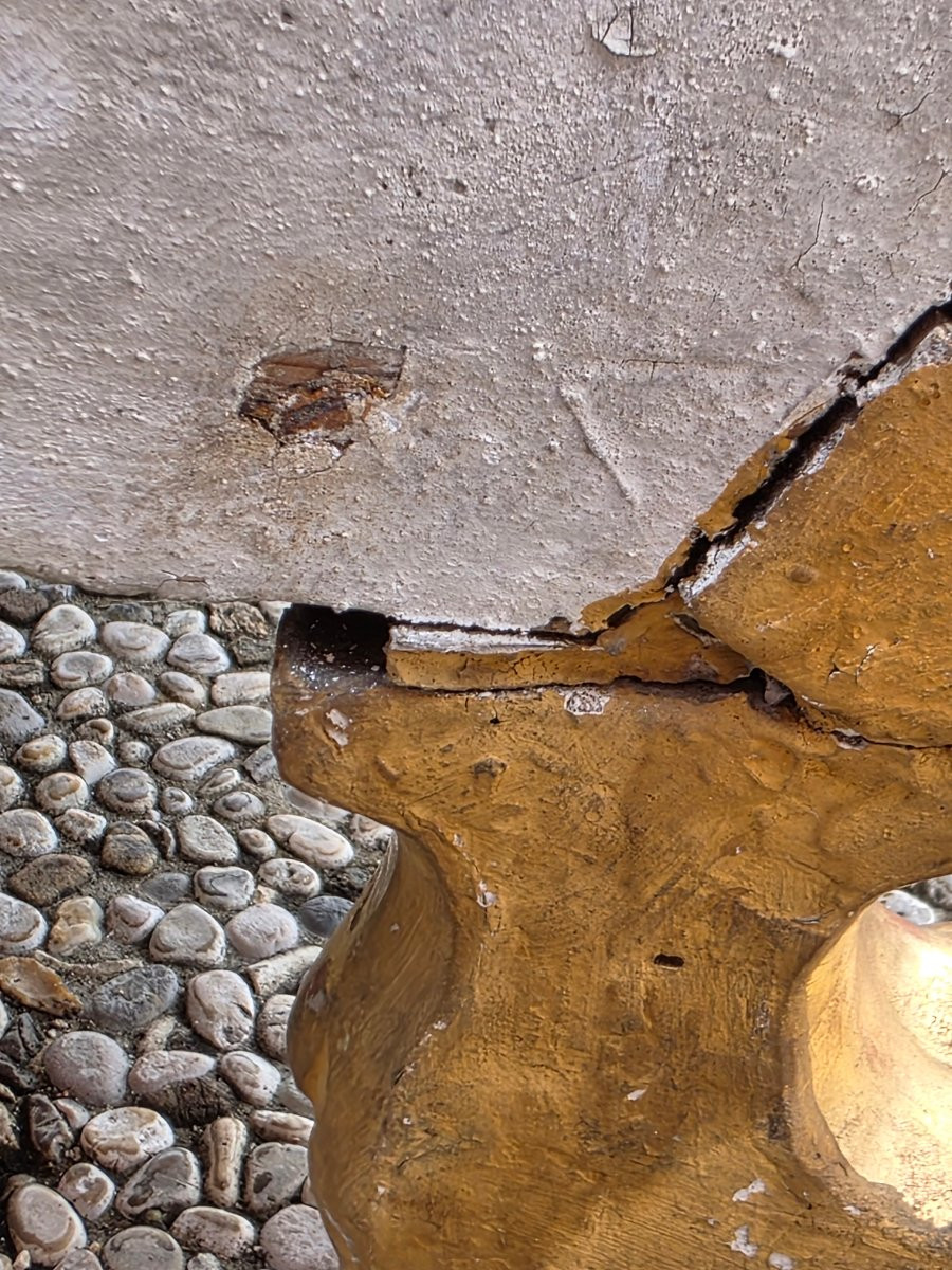 Tabernacle en bois laqué et doré, région de la Vénétie, début du XIXe siècle-photo-4