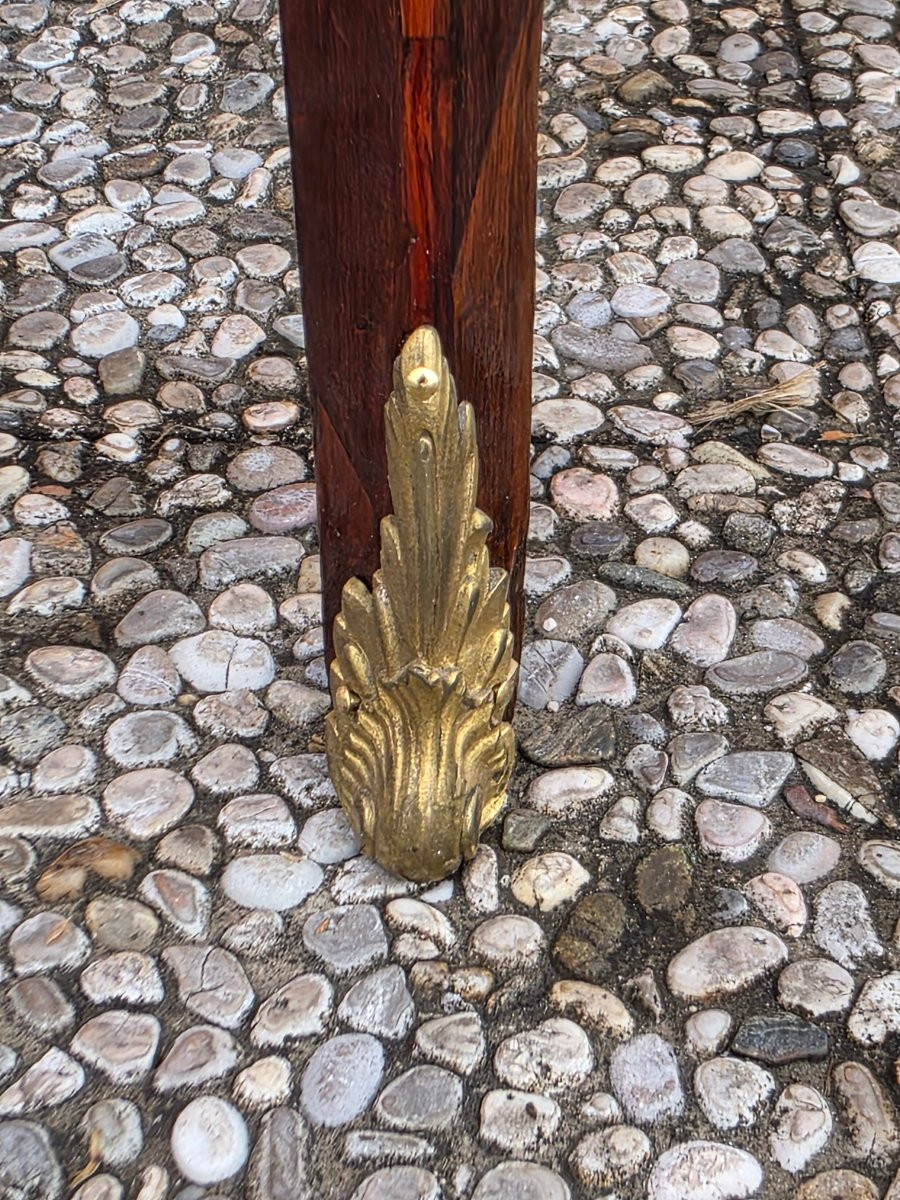Louis XVI Dressing Table In Bois De Rose And Rosewood, Late 18th Century-photo-4