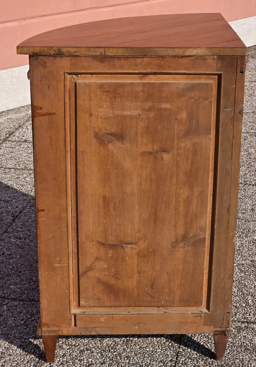 Venetian Cherrywood Corner Cabinet With Two Doors, Austro-venetian Period, Late 19th Centur-photo-7