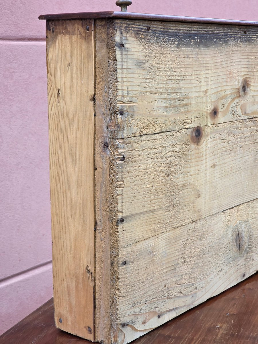 Buffet vénitien galbé en bois fruitier, art populaire, fin du XIXe siècle-photo-7