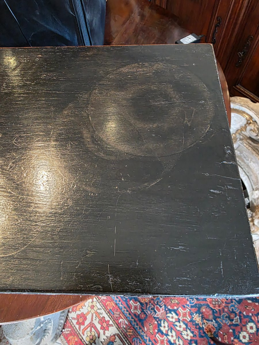 Cabinet de collection en bois et placage de corne, Italie du Nord, XVIIe siècle-photo-1