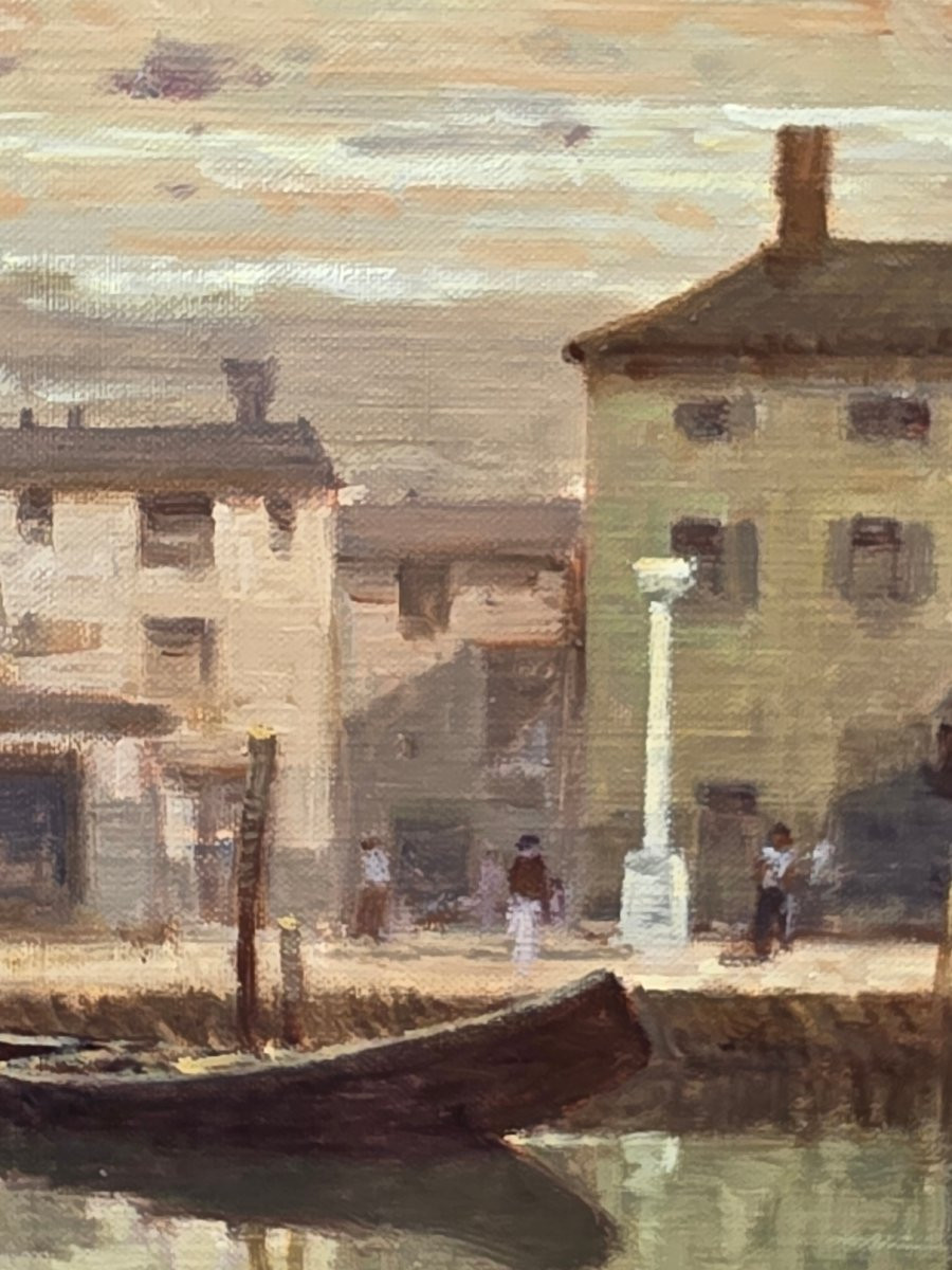 Umberto Levi – Evening At Cava Zuccherina (eraclea Jesolo)-photo-1