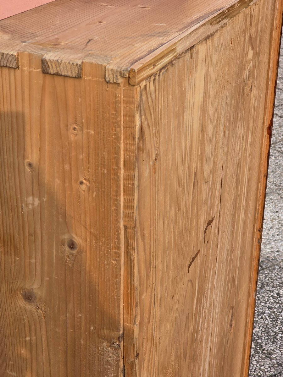 Venetian Louis XVI Chest Of Drawers In Walnut And Thuya Burr, Late 18th Century-photo-3