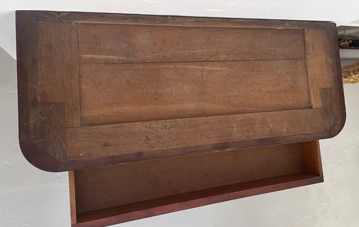 Console française Louis-Philippe en acajou estampillée JACOB-photo-6