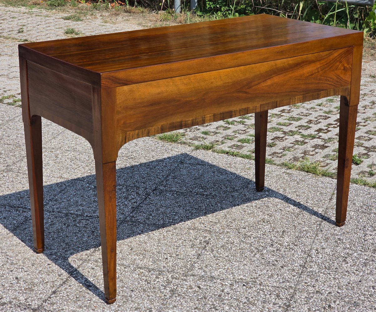 Venetian Directoire-style Writing Desk In Walnut – Vicenza Area, Early 19th Century-photo-3