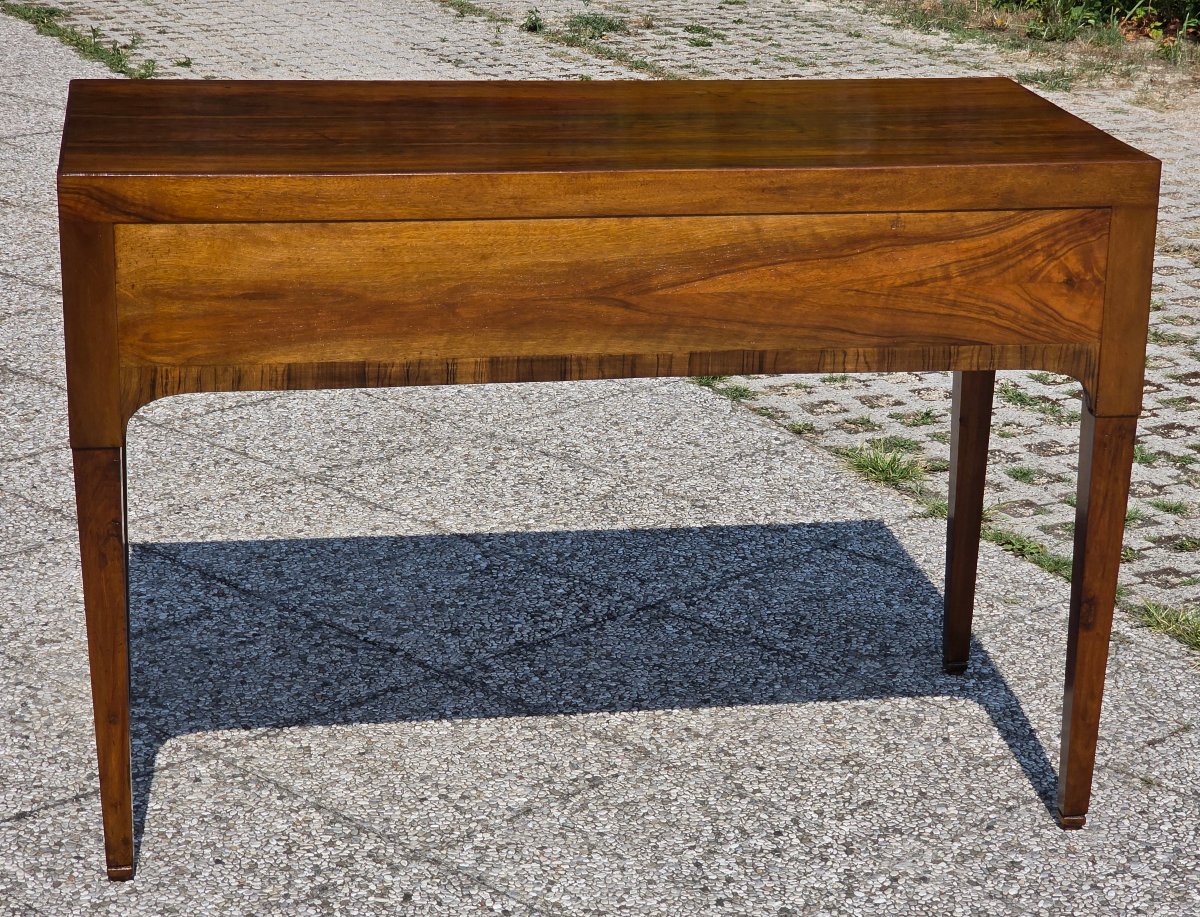 Venetian Directoire-style Writing Desk In Walnut – Vicenza Area, Early 19th Century-photo-7