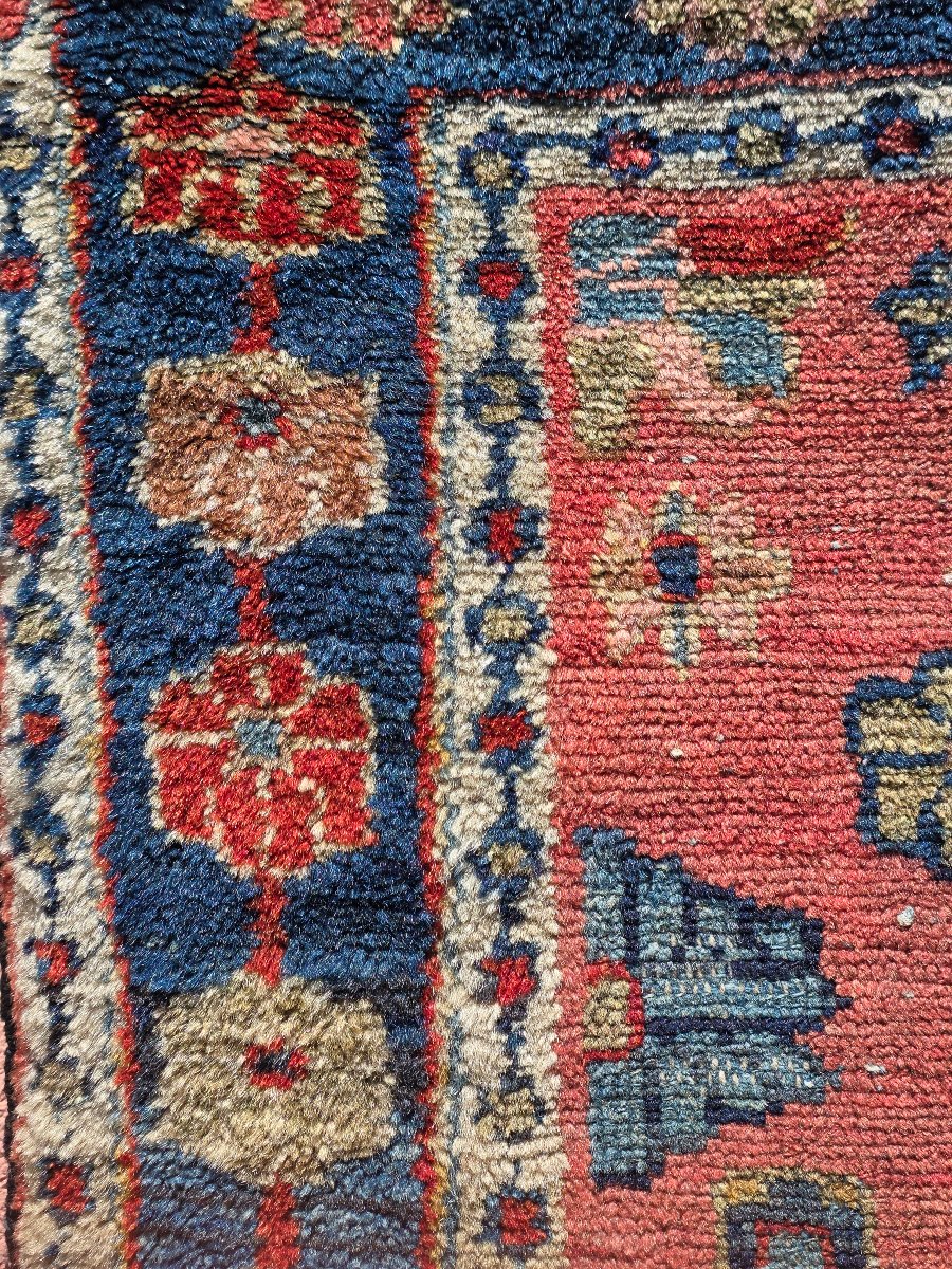 Handcrafted Persian Wool Rug – Floral Design – Iran, 1970s–1980s-photo-1
