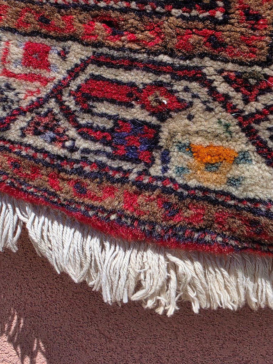 Handcrafted Persian Wool Rug – Traditional Iranian Craftsmanship – 1970s–1980s-photo-3