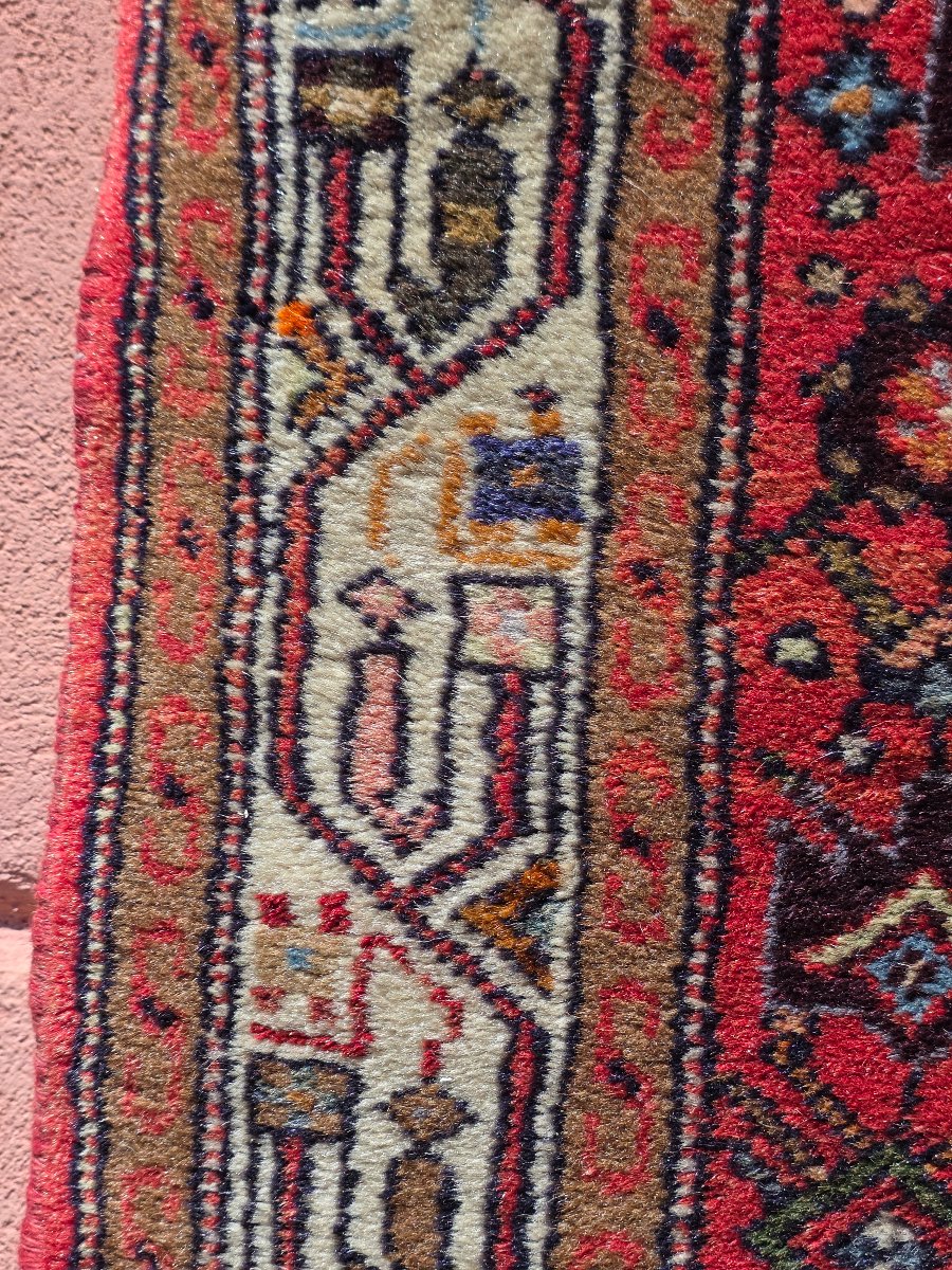 Handcrafted Persian Wool Rug – Traditional Iranian Craftsmanship – 1970s–1980s-photo-2