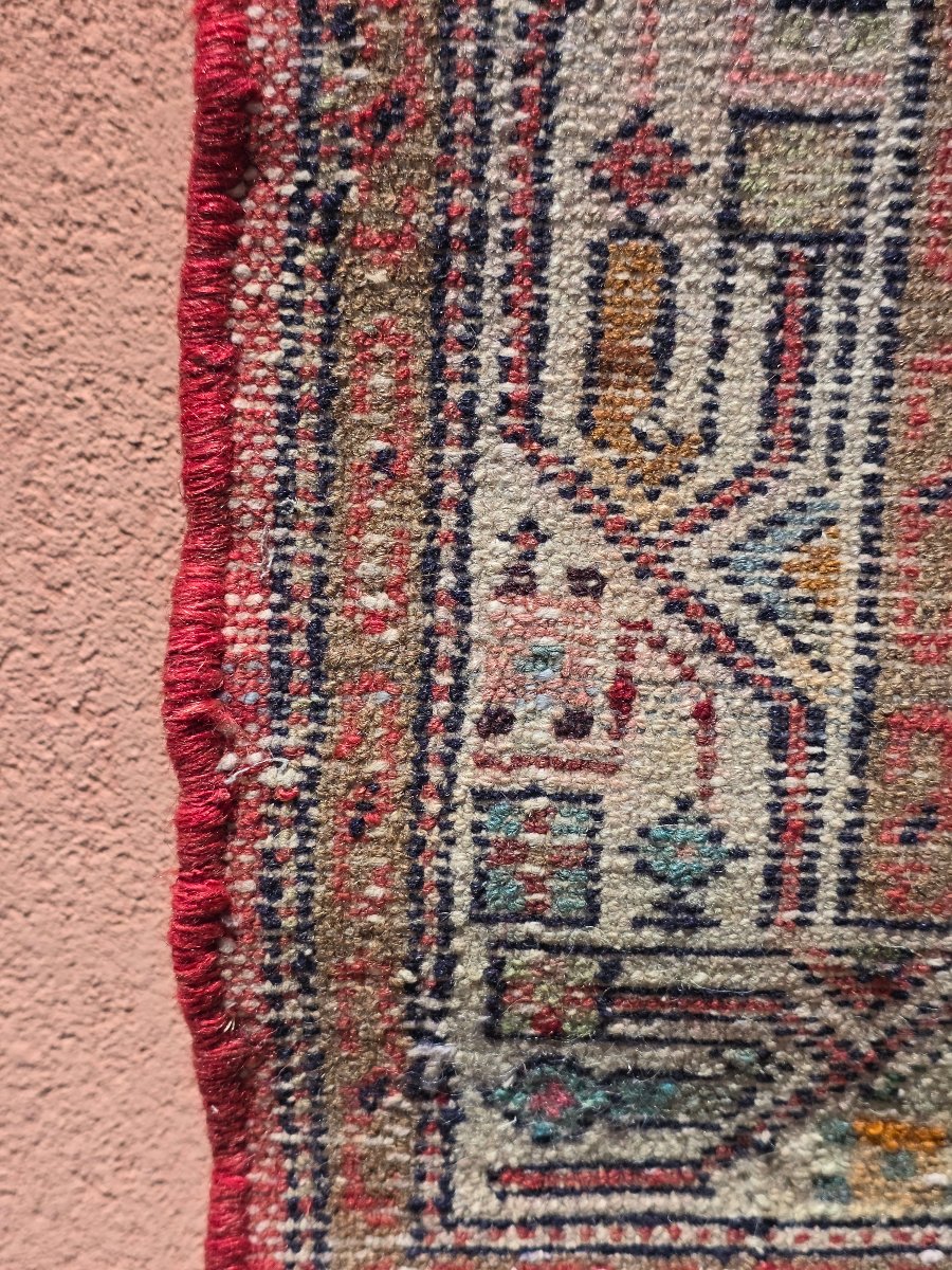 Handcrafted Persian Wool Rug – Traditional Iranian Craftsmanship – 1970s–1980s-photo-7