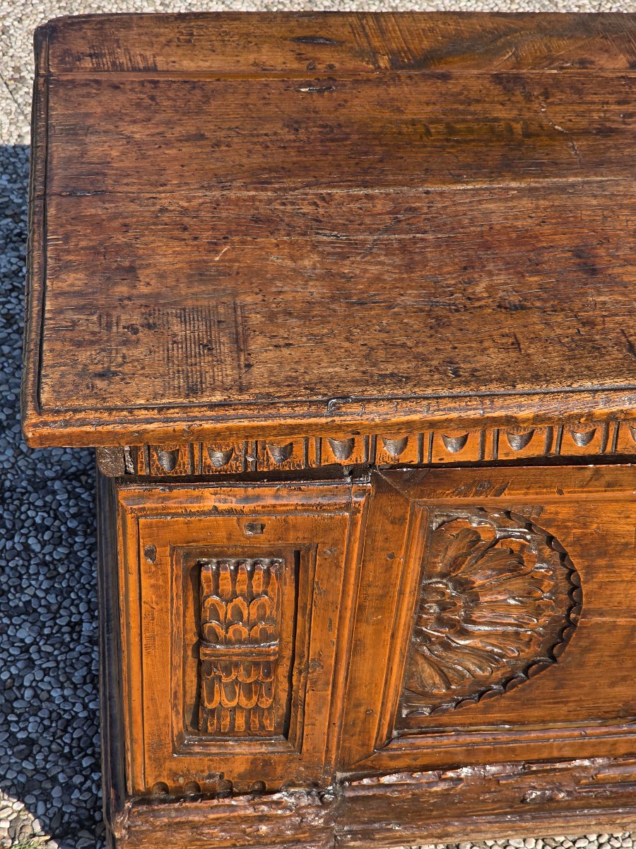 Rustic Trentino Chest, 18th Century-photo-1