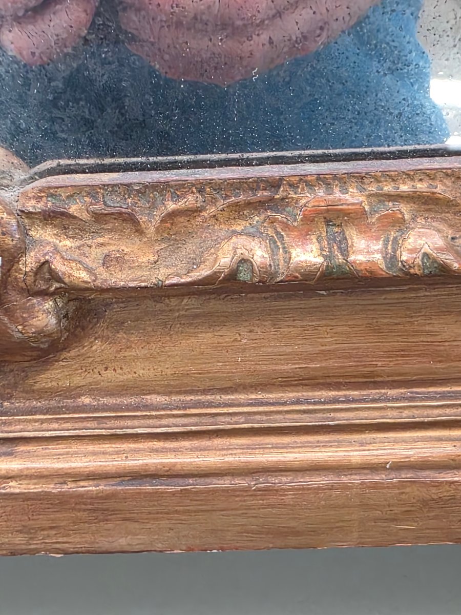 Carved And Gilded Wooden Mantelpiece – Northern Italy, Late 17th / Early 18th Century-photo-4