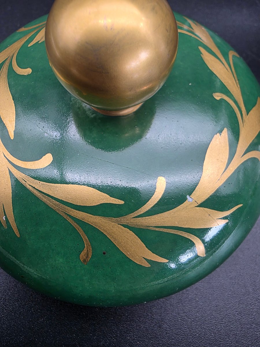 Vase en porcelaine avec Napoléon à Iéna 1806 – fin XIXe / début XXe siècle -photo-3