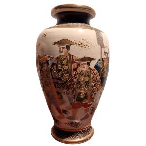 Paire de vases japonais Satsuma – Années 1920-1930