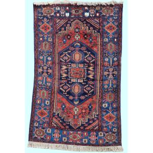 Tapis tribal persan Bakhtiari, noué à la main, Iran, première moitié du XXe siècle