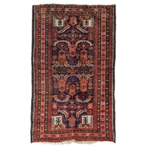 Tapis tribal caucasien / persan – noué à la main – milieu du XXe siècle