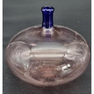 Vase Venini en verre de Murano – signé “Venini Italia”, vers 1960–1970
