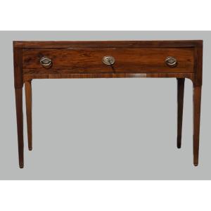 Venetian Directoire-style Writing Desk In Walnut – Vicenza Area, Early 19th Century