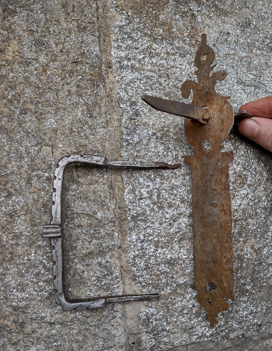 Wrought Iron Handle XVII- XVIII Century-photo-6