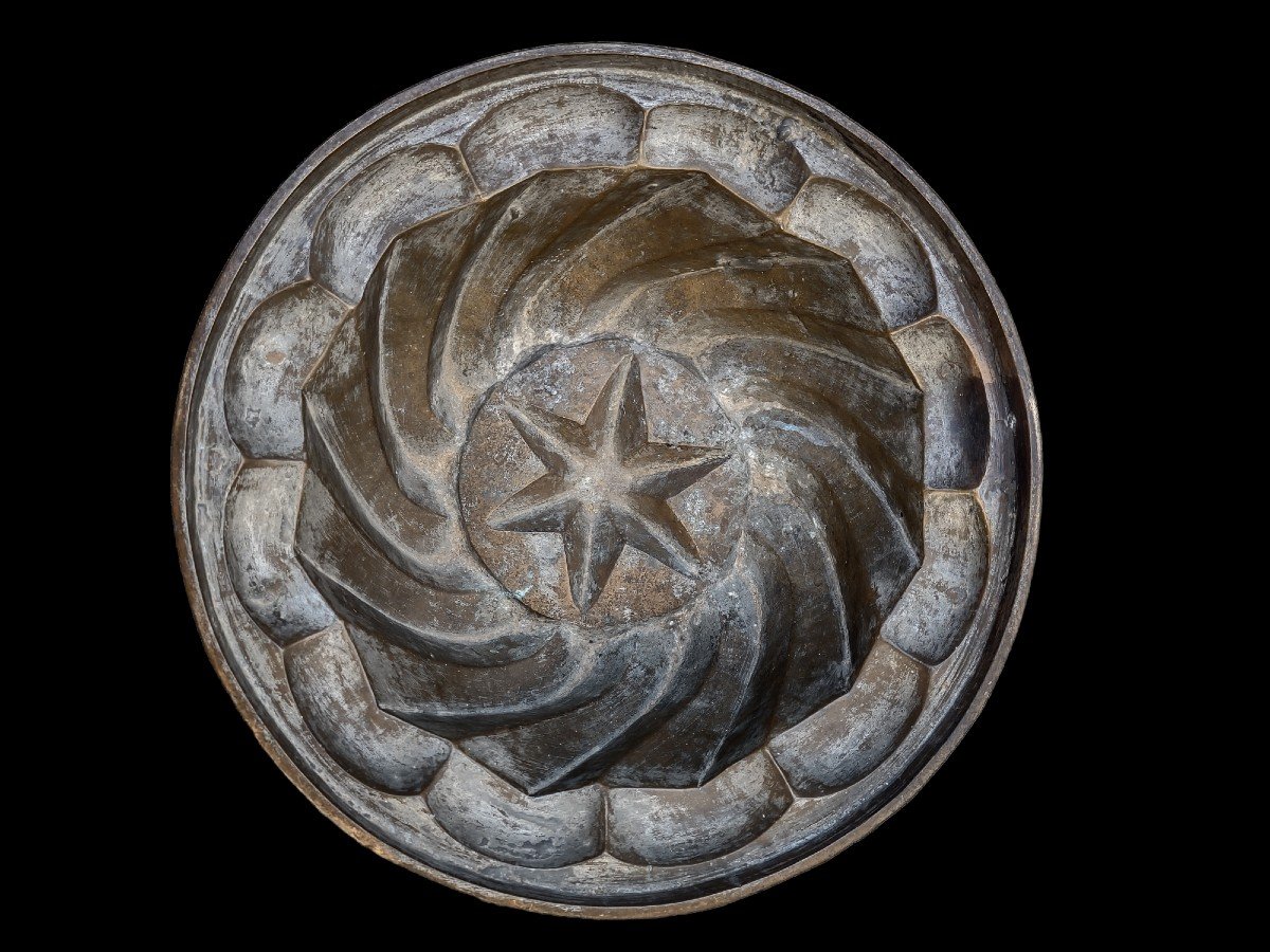 Rare Moule En Bronze XIXe Siècle-photo-4