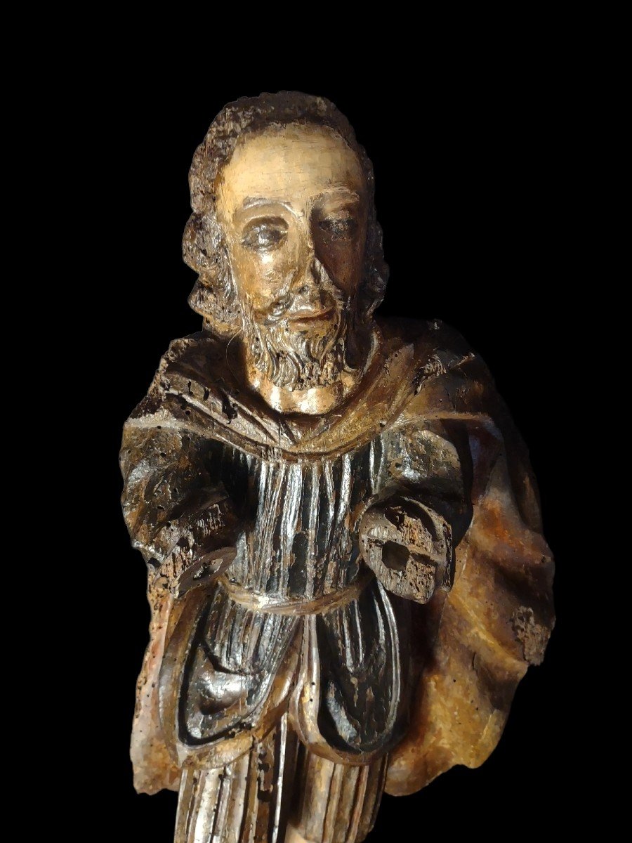 Sculpture Saint Jacques Espagne XVIIIe Siècle -photo-4