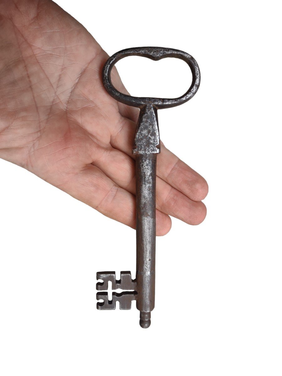 Amazing Lock With Original Key Early XVIII Century -photo-2