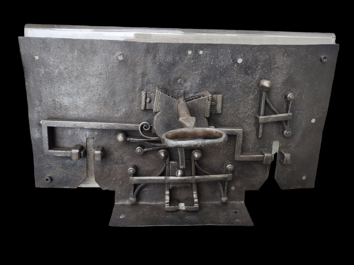 Amazing Lock With Original Key Early XVIII Century 
