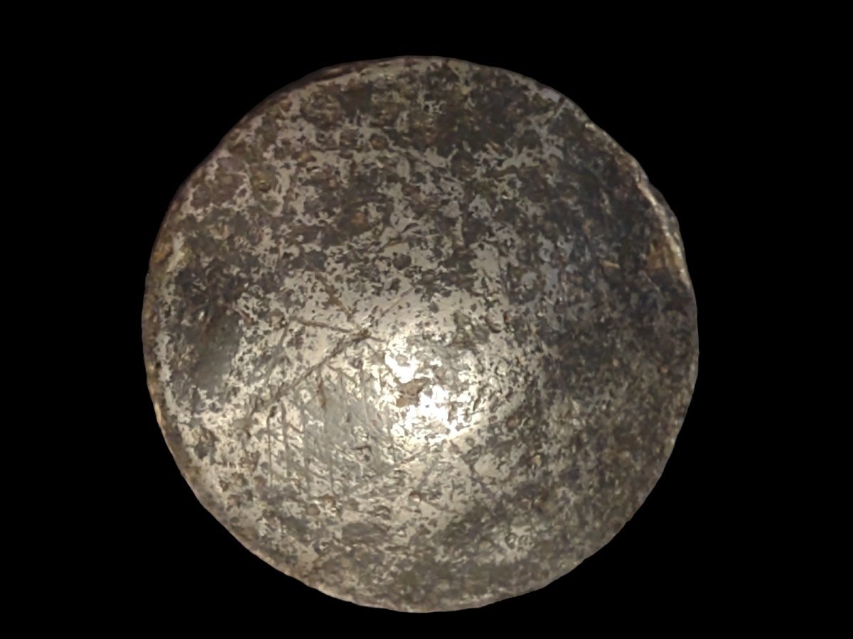 Pair Of Wrought Iron Tejos For Caliche Game XVIII Century -photo-4