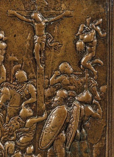 Crucifixion En Bronze Galeazzo Mondella , Dit -photo-3