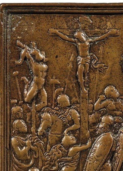 Crucifixion En Bronze Galeazzo Mondella , Dit -photo-1