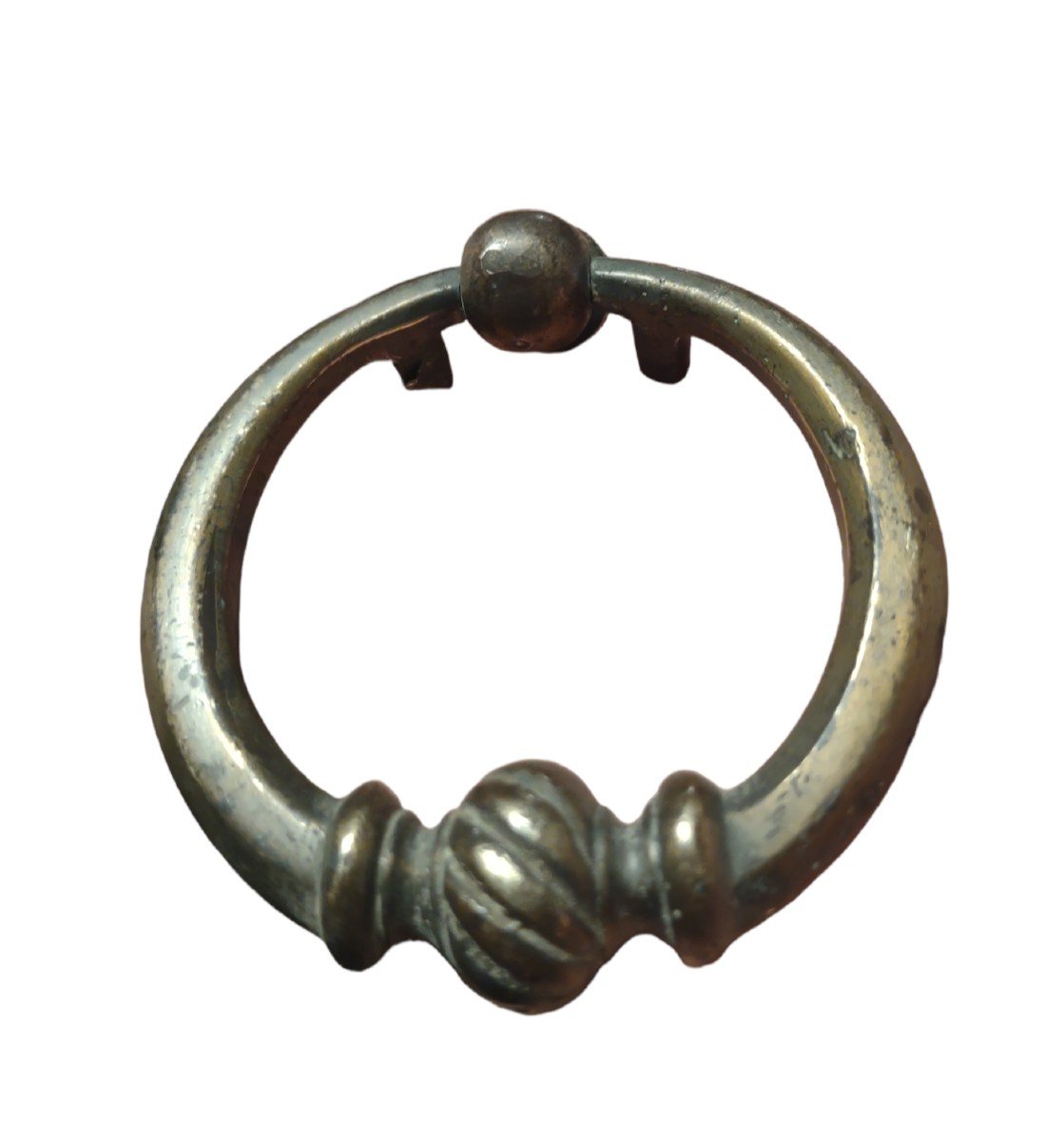 Paire Of Bronze Small Handles Empire Period-photo-2