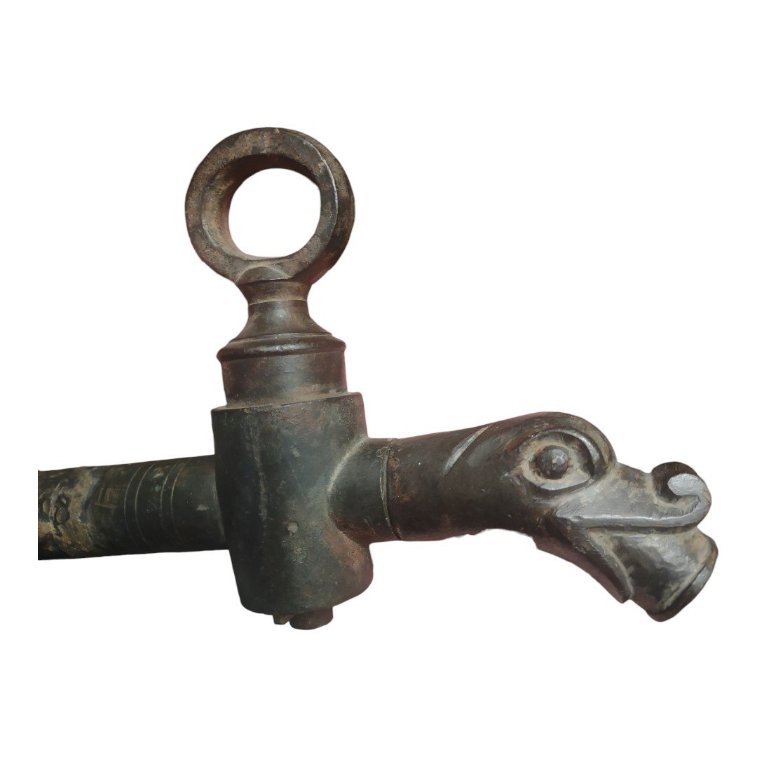 Robinet Zoomorphe En Bronze-photo-4